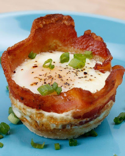 Cheesy Bacon Egg Cups