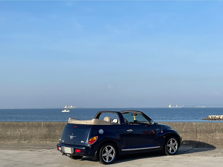 PTクルーザーカブリオのドライブ・オープンカーのある生活・海ドライブ・目指せPickUpCars・嫁さんとドライブに関するカスタム事例の投稿画像7枚目