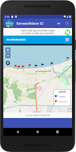 Balneabilidade Praias Santa Catarina - SC‏ 1.0 APK + Mod (Unlimited money) إلى عن على ذكري المظهر