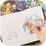 Cover Image of Download Learn how to draw Pokemons 1.3.5 APK