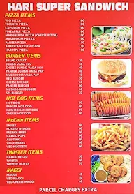 Hari Super Sandwich menu 7