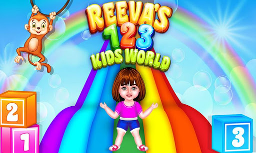 Reevas Kids World  123 Numbers - Count  Tracing