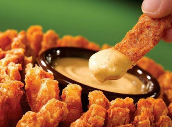 Outback's Blooming Onion and Dipping Sauce 