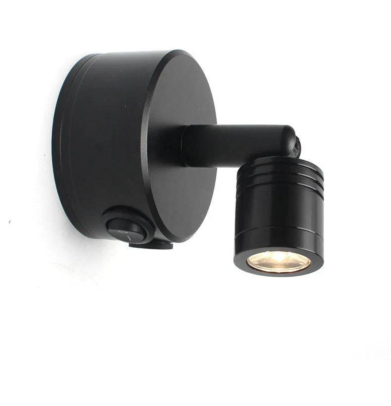 Holofote LED pequeno recarregável 3W para exposição Iluminação de destaque portátil ideal para realçar detalhes em mostras.