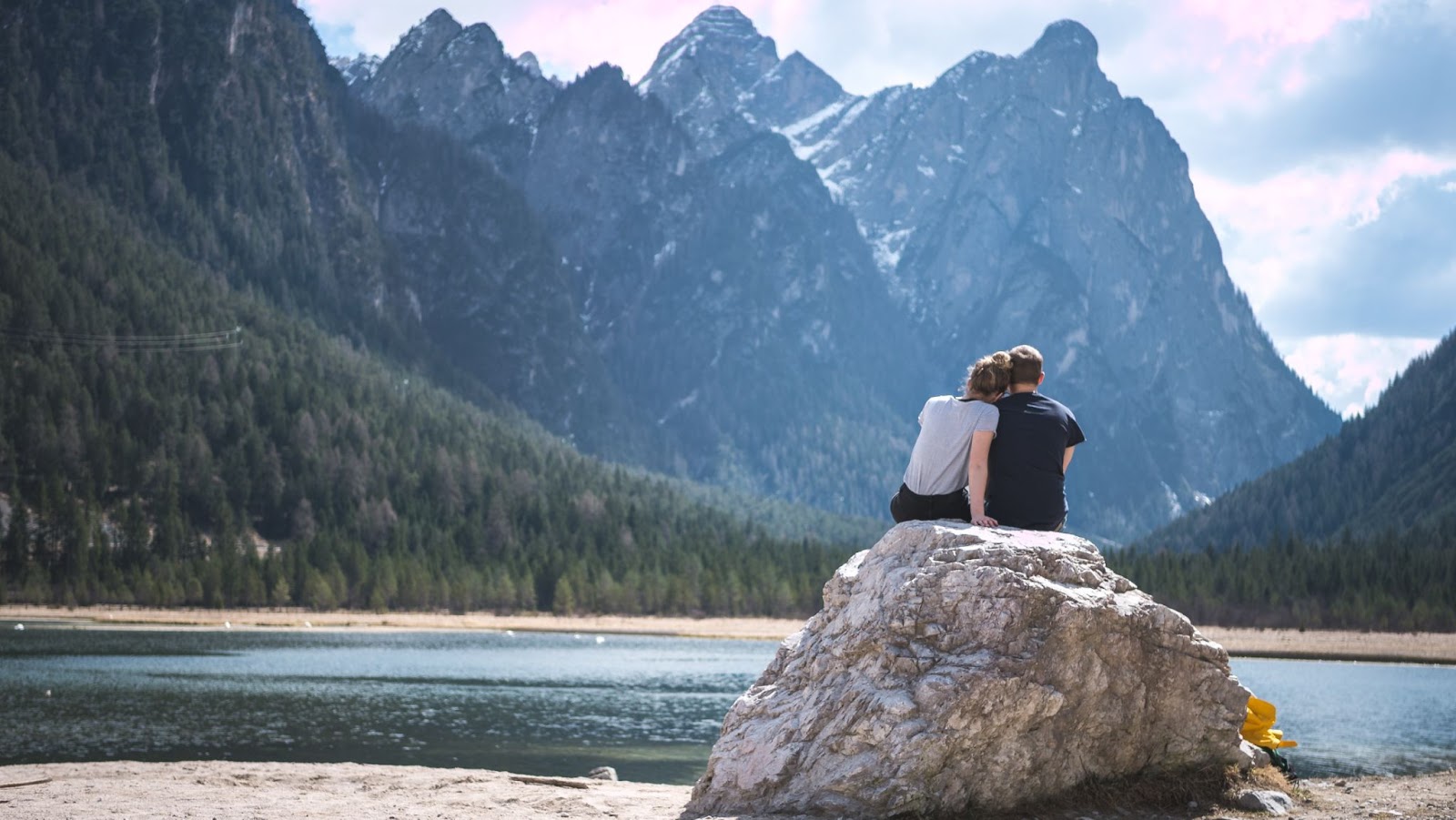 couple and proposal without an engagement ring