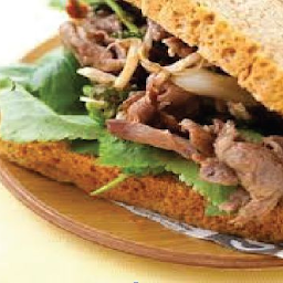 Beef K-Food Sandwich