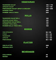 Tandoori Bar menu 1