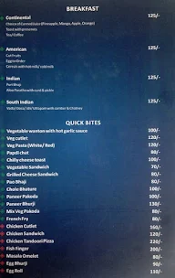 Hotel Aqua menu 5