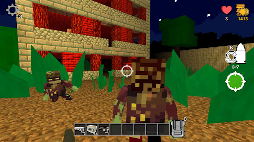 Screenshot Zombie Craft Attack in City