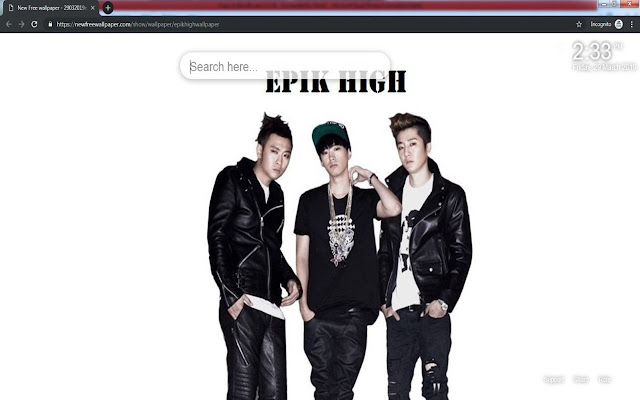 Epik High wallpaper HD nuevas pestañas