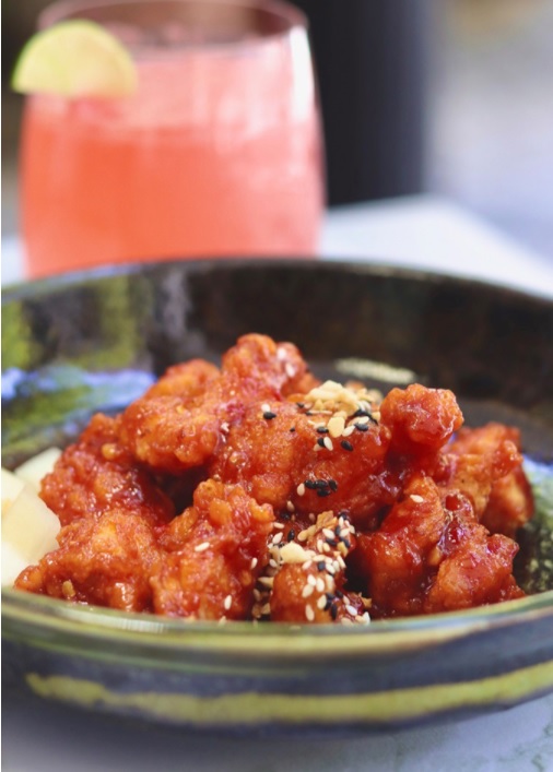 Chef Sepial Shim's signature Korean fried chicken at Allium.