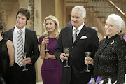 Katherine Kelly Lang with some of Brooke Logan's hubbies in 'The Bold and the Beautiful': Ridge (Ronn Moss) and Ridge's dad Eric (John McCook).