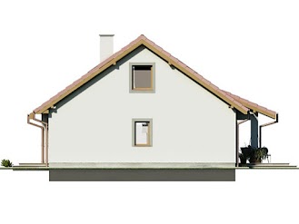 Maleństwo C - Elewacja lewa