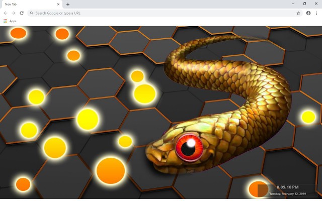 Slither.io Full HD New Tab
