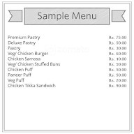 Opee's Bakers menu 3