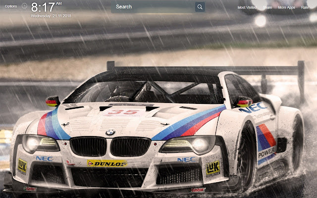 BMW Cars Wallpapers Theme New Tab