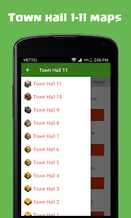 Maps of Clash of Clans 2018
