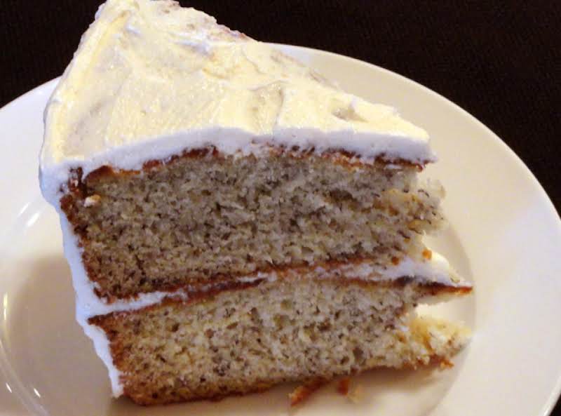 Banana Cake With Buttercream Frosting