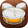 Set de batterie icon