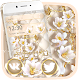 Download Luxury Gold White Flower Theme For PC Windows and Mac 1.1.2