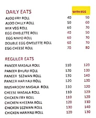 Rolls Eat menu 1