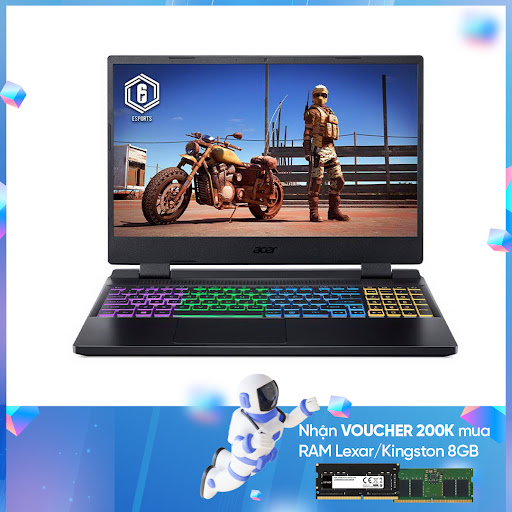 Laptop Acer Nitro 5 Tiger AN515-58-769J ( i7-12700H/RAM 8GB/RTX 3050/512GB SSD/Windows 11)