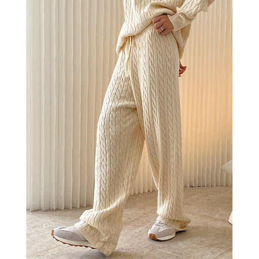 Title 12, Loose Straight Casual Slimming Womens Pants de...