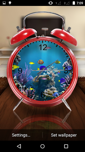 Aquarium Clock