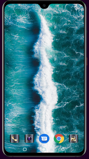 Screenshot Ocean Waves Wallpaper