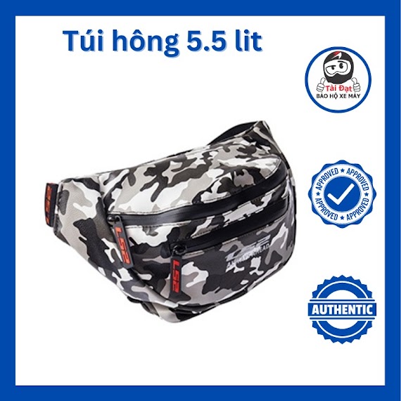 Túi Đeo Hông Chính Hãng Ls2 Ngang Lưng Bụng 5.5L Chạy Motor Pkl