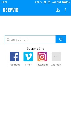 KeepVid Lite - download facebook & Instagram videoのおすすめ画像1