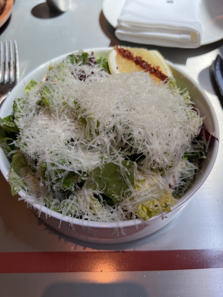 Caesar salad, no croutons