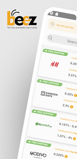 Screenshot Beez - The better way to shop