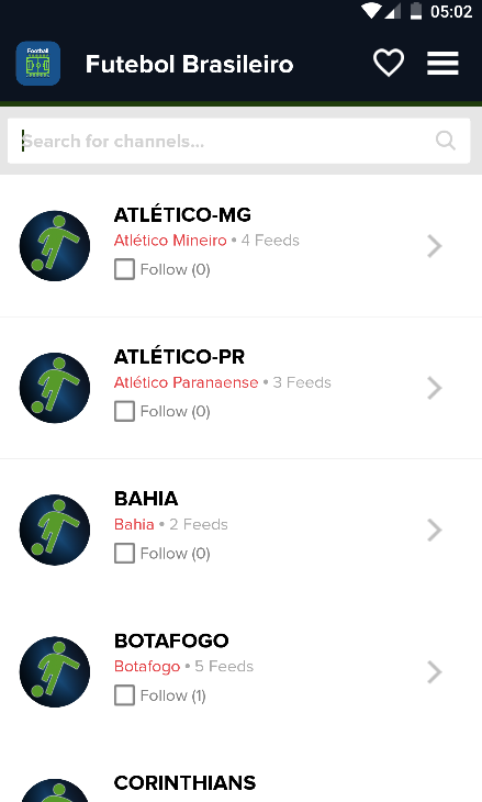 Futebol Brasil - Futebol News Screen 3