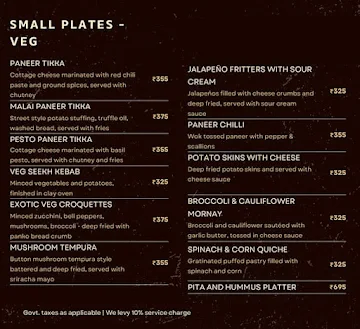 Dobaraa menu 