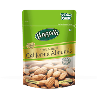 Happilo Premium Californian Almonds 500 Gm - 500g