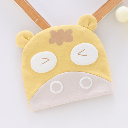 Title 12, Newborn Baby Full Moon Cartoon Hat, soft and ad...