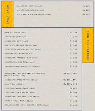 Ambersar By Enoki menu 1