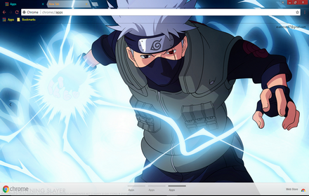 Anime Blue Kakashi Hatake small promo image