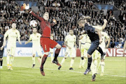 UNMARKED:  Marco Verratti of PSG 
      
      scores against Barca 
      
       in Paris on Tuesday
      
      . 
      Photo: Xavier Laine/Getty Images