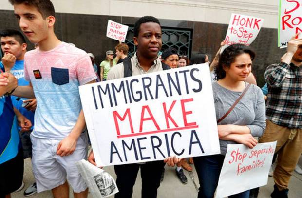 Image result for pro immigration rallies