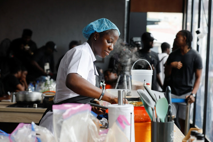 WATCH | Nigerian chef cooks for 100 hours non-stop, seeks world record