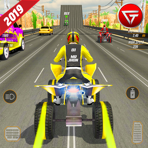 Light ATV Quad Bike 2019 Highway Racing Games