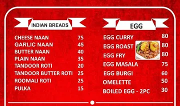 Tandoor Spice menu 