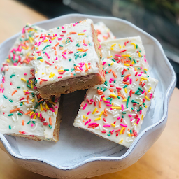 Birthday Blondie Brownies