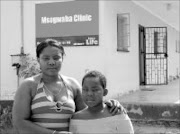 CLAIMING DAMAGES: Ntokozo Lubisi and her mother Nomsa Themba at the clinic in Tekwane. PIc. Riot Hlatshwayo. © Sowetan.