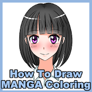 How to draw MANGA Coloring 1.0 Icon