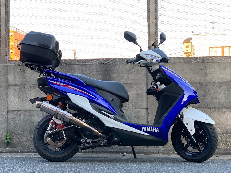 ミラのシグナスX 4型・シグナスX・ヘルメット購入に関するカスタム事例の投稿画像2枚目