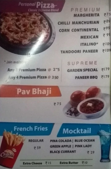 Chatkazz menu 