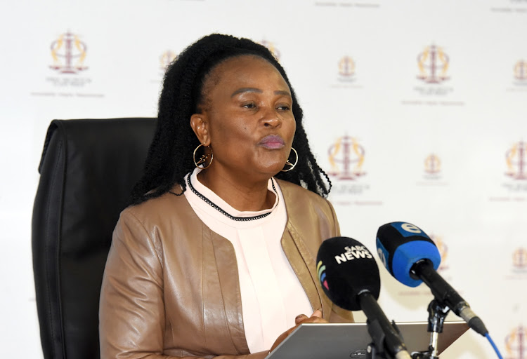 Suspended public protector Busisiwe Mhwebane is again laying her case before the Western Cape High Court. File photo.